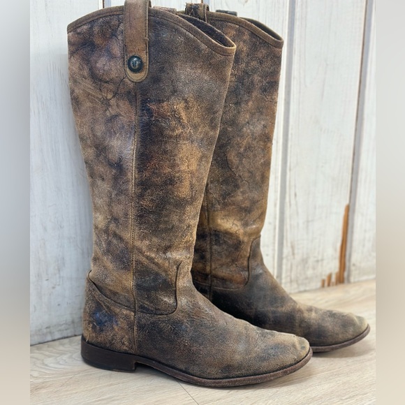 Frye Melissa Button Pull On Boot 77614 - Picture 2 of 6